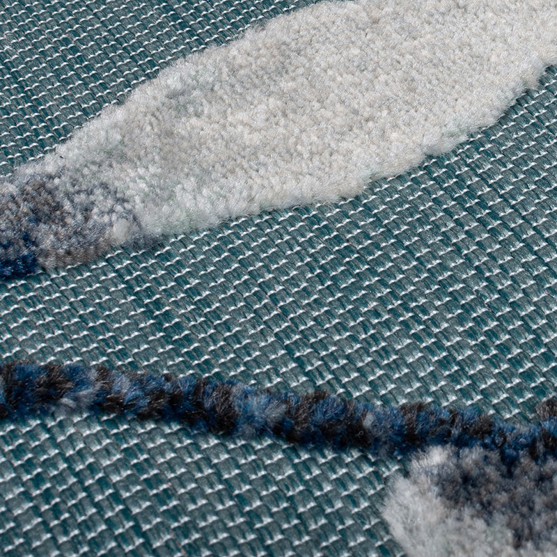 Balcony rug - Plazo Willow Blue