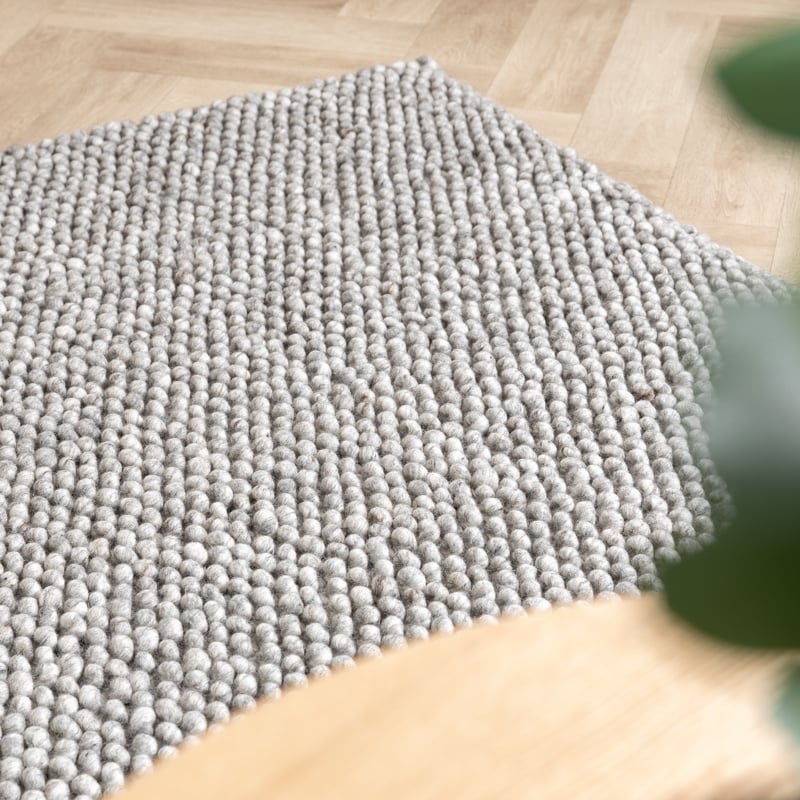 Wool Rug - Luminous Grey/Blended