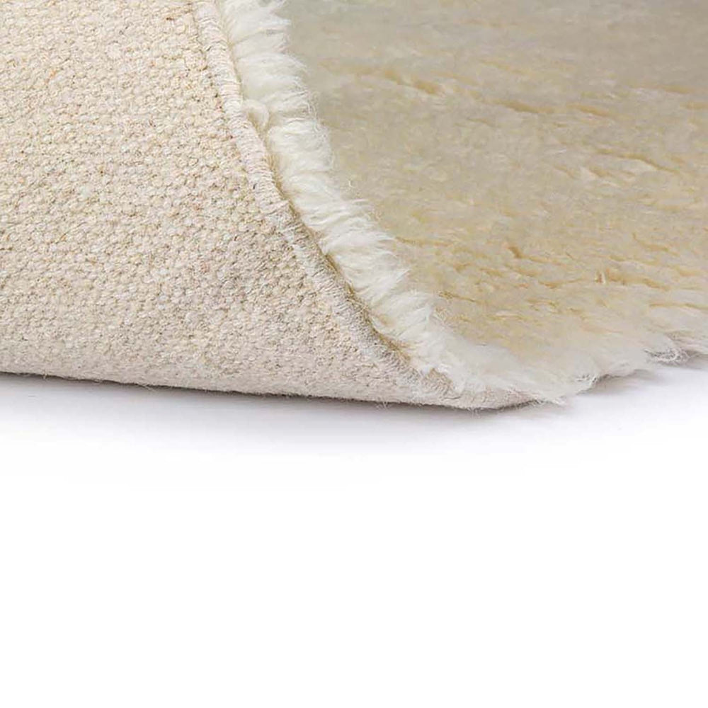 Wool floor rug custom-made - Merano White 011