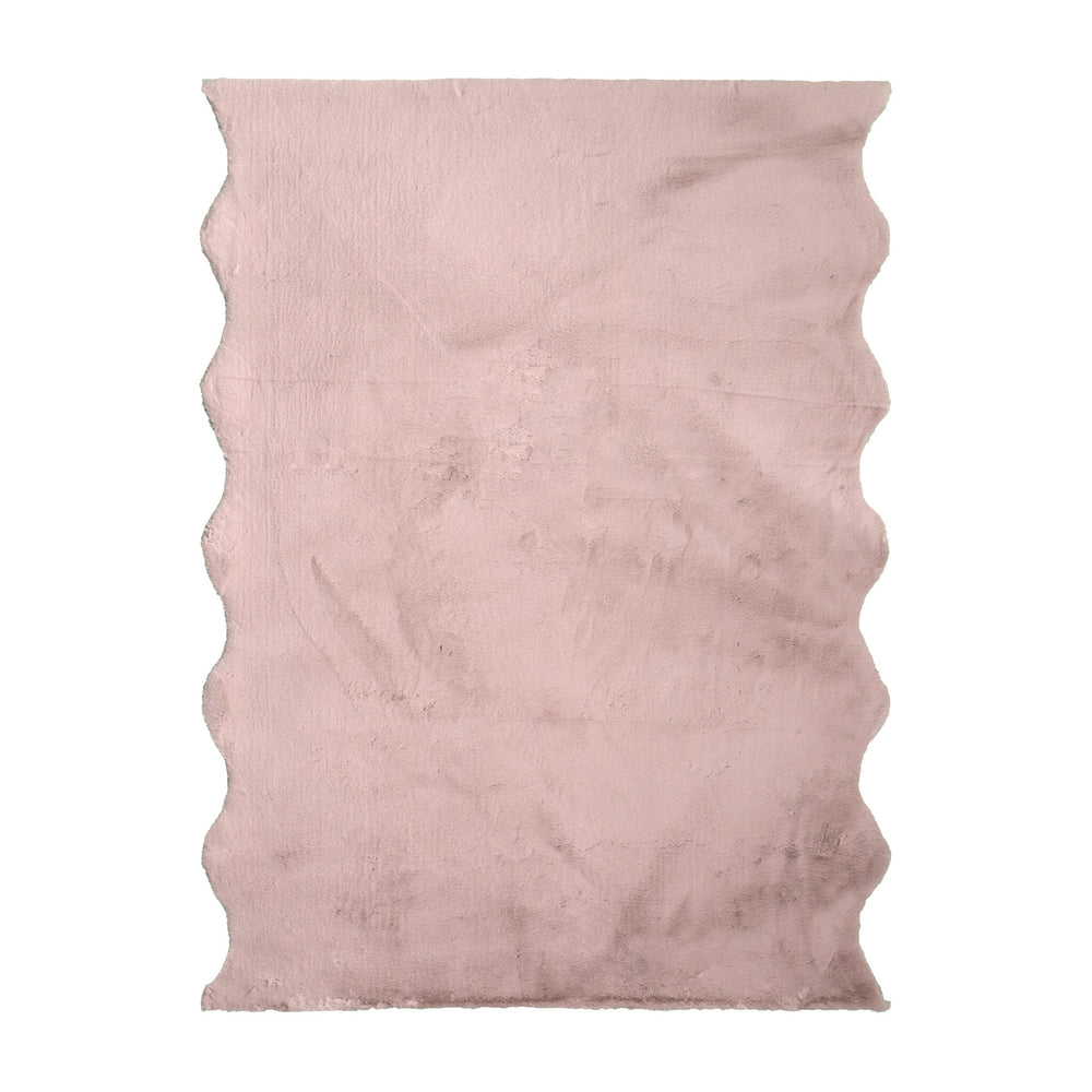 Soft High Pile Rug - Comfy Supreme Wavy Pink