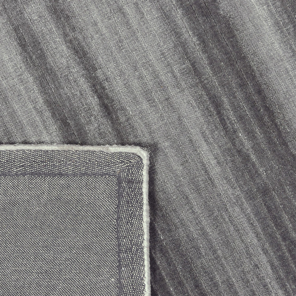 Viscose floor rug - Remi Grey