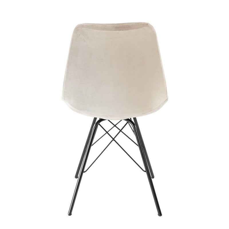 Velvet Chair - Champagne