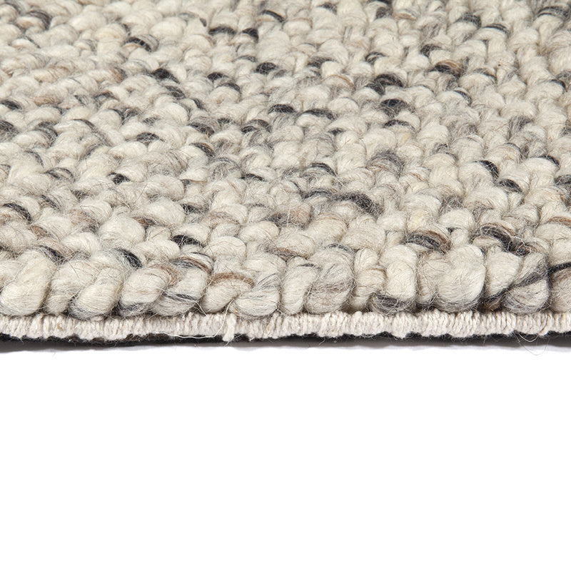 Wool Floor Rug - Lorraine Grey/Cream