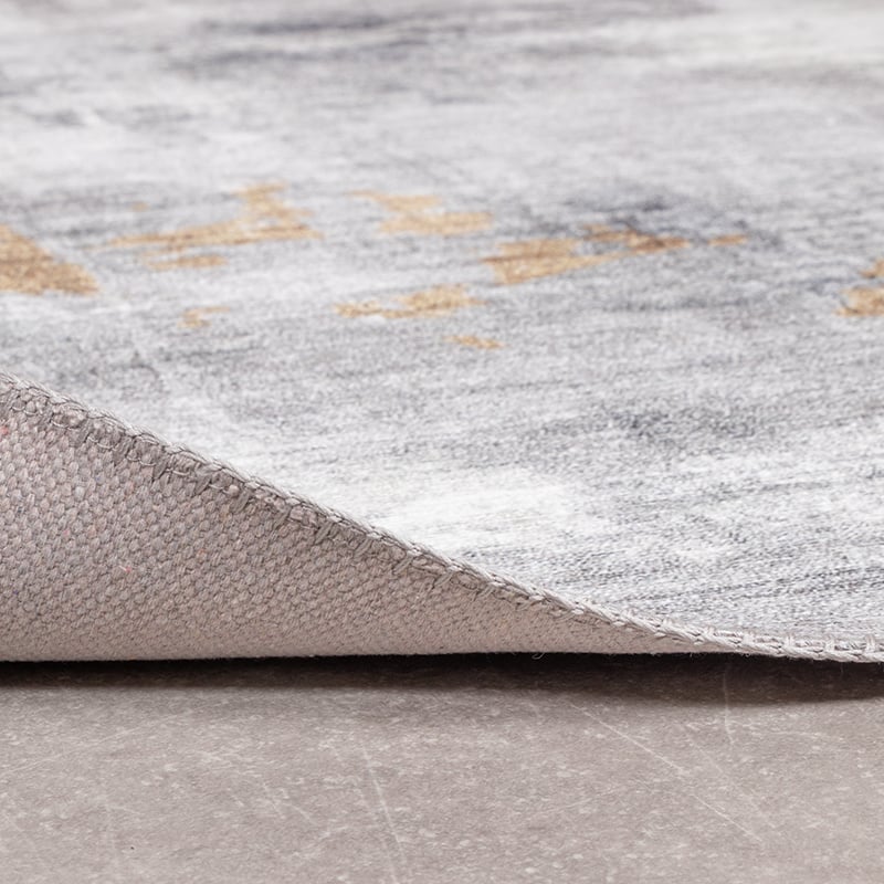 Modern Rug - Strong Grey/Yellow