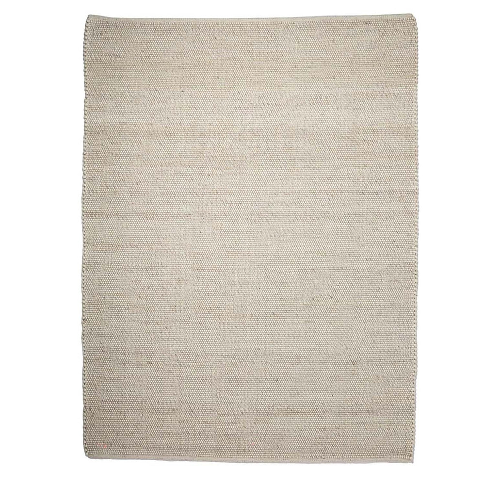 Wool floor rug - Verona ST White 815