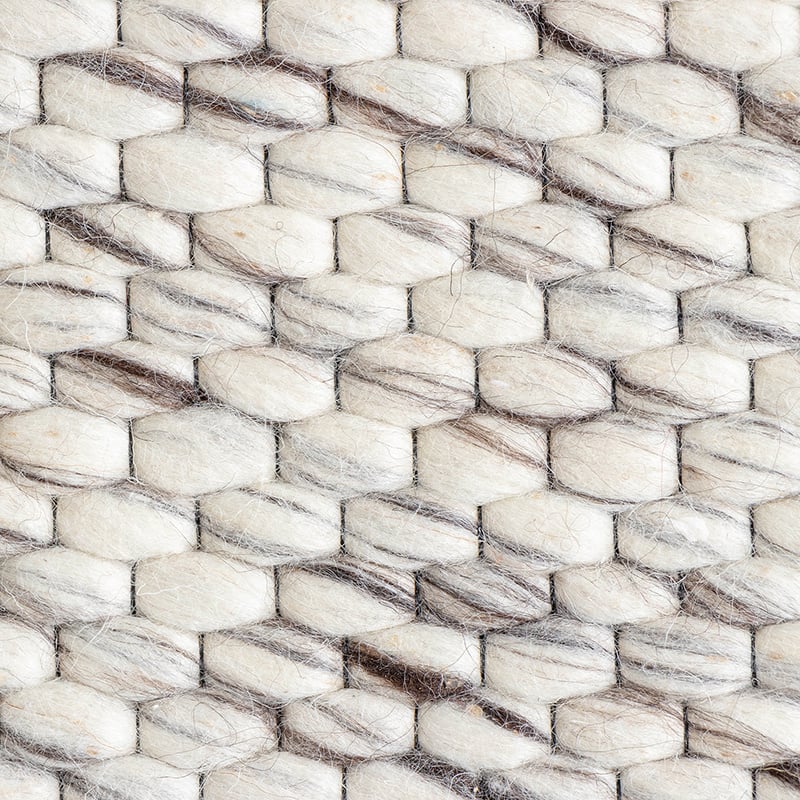Wool Rug - Melange Cream/Blended