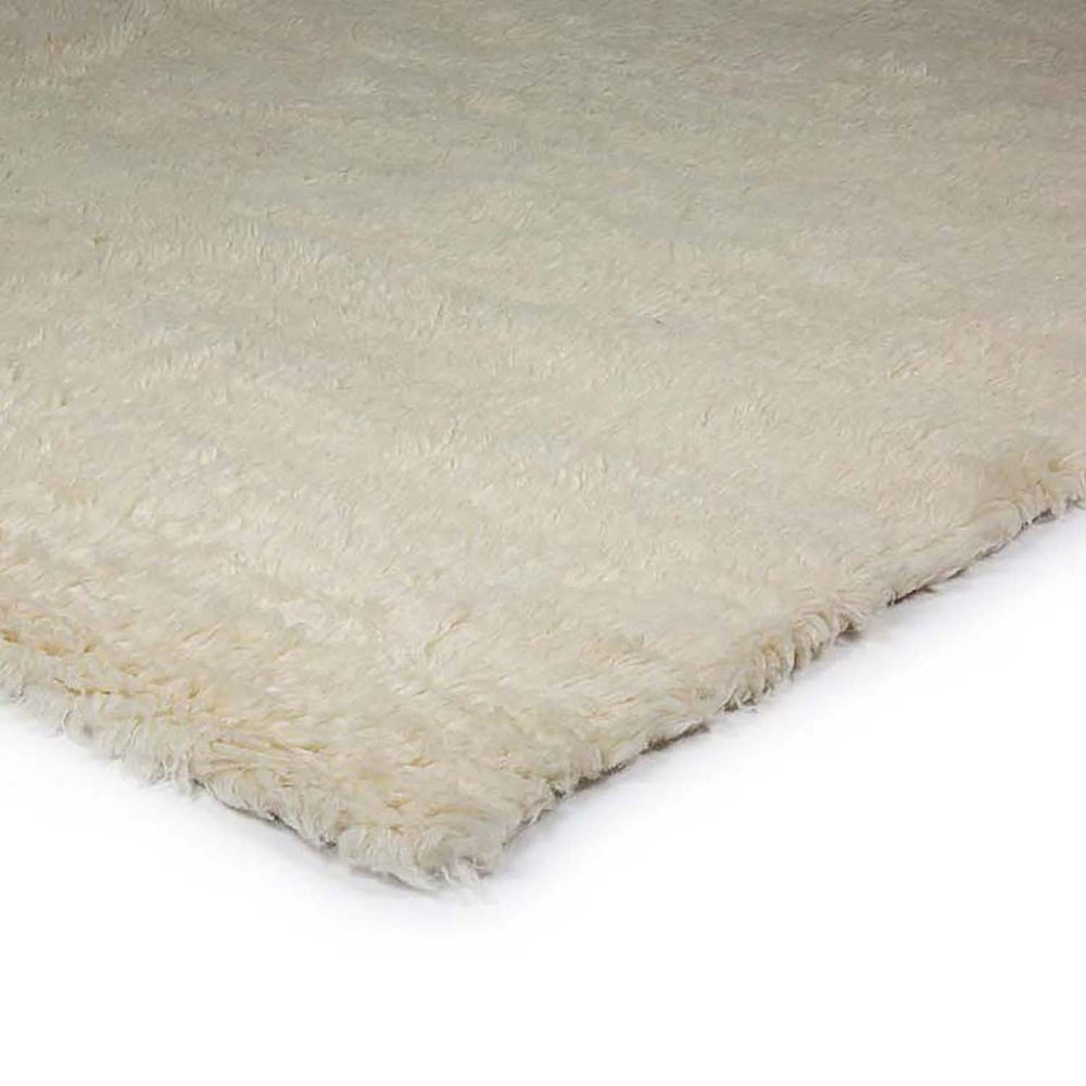 Wool floor rug custom-made - Merano White 011