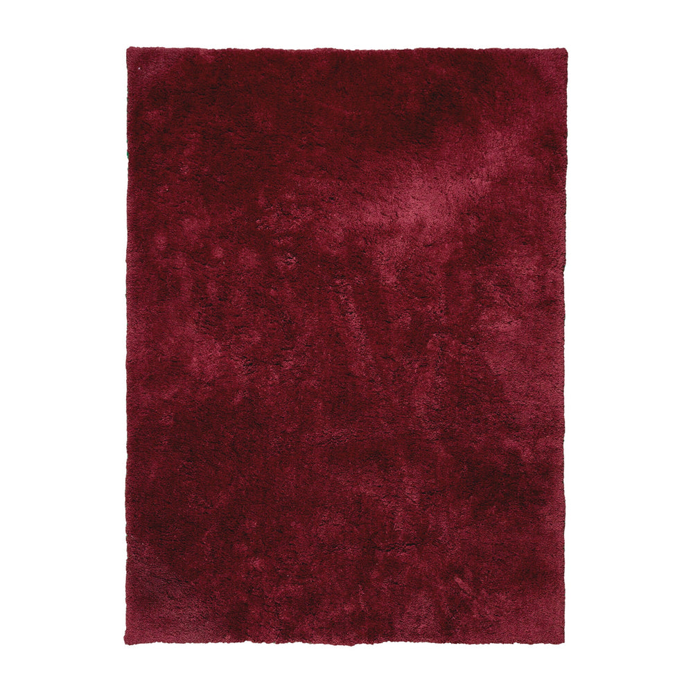 Washable High Pile Rug - Ziggy Red