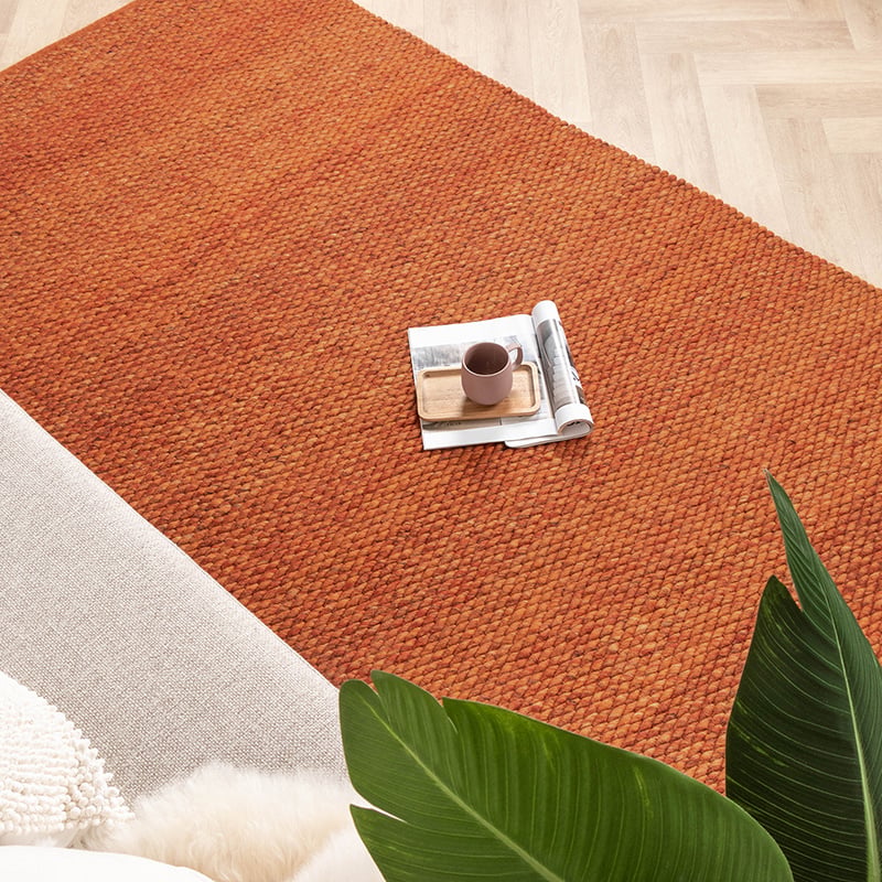 Wool Rug - Brilliant Terra