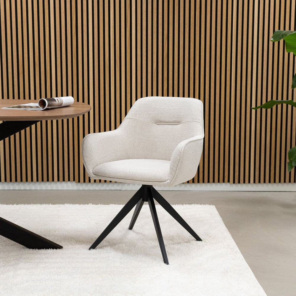 Swivel Chair - Arne White