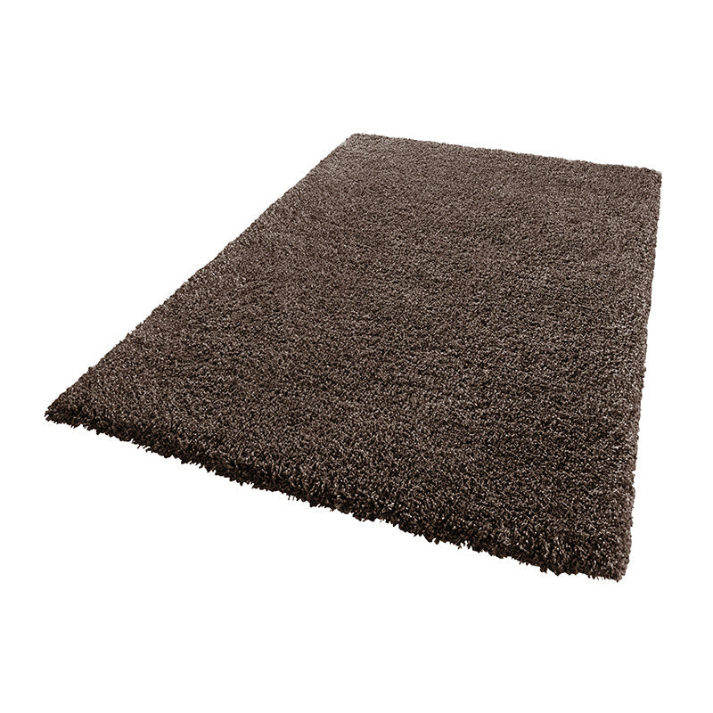 High-pile floor rug - Venice Brown