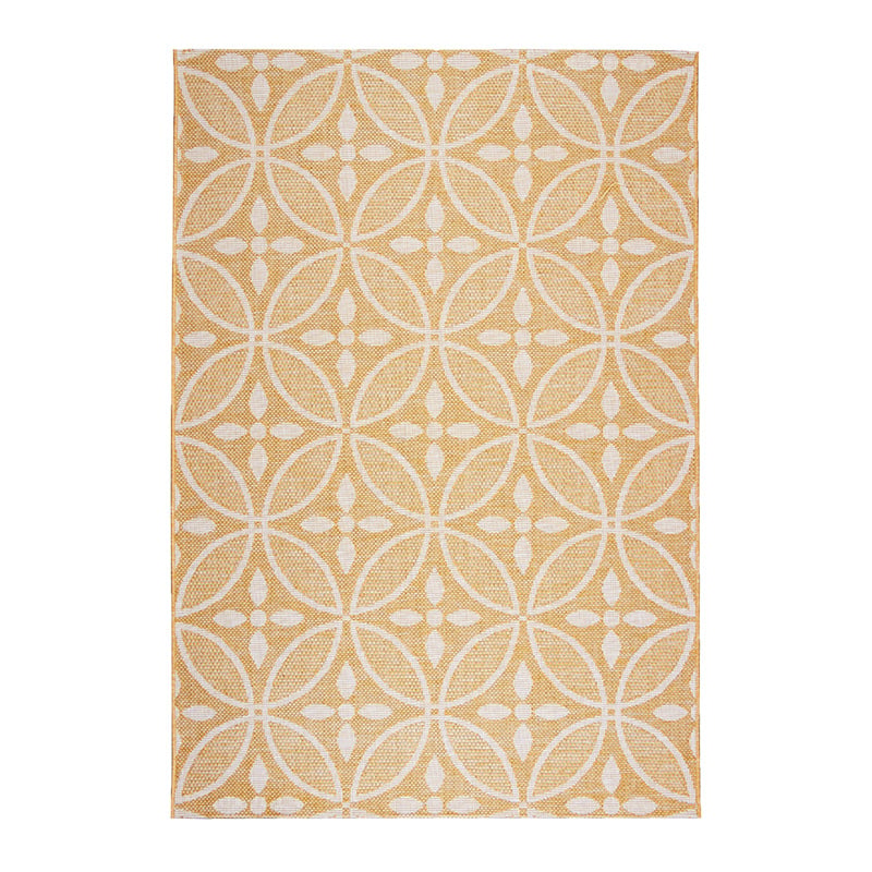 Outdoor Rug - Summer Pattern Yellow