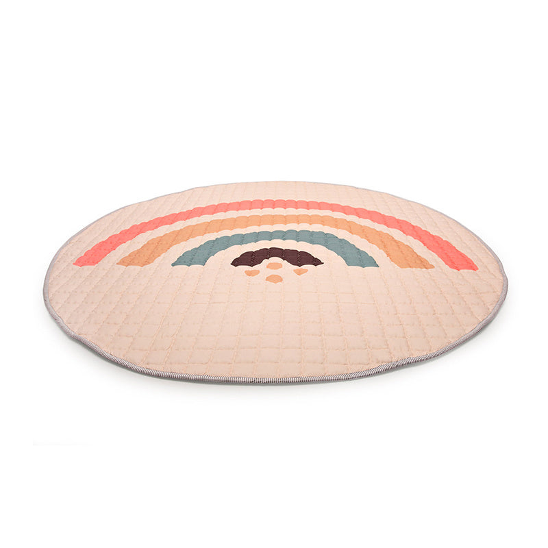Baby play mat round - Noa Rainbow Multicolor