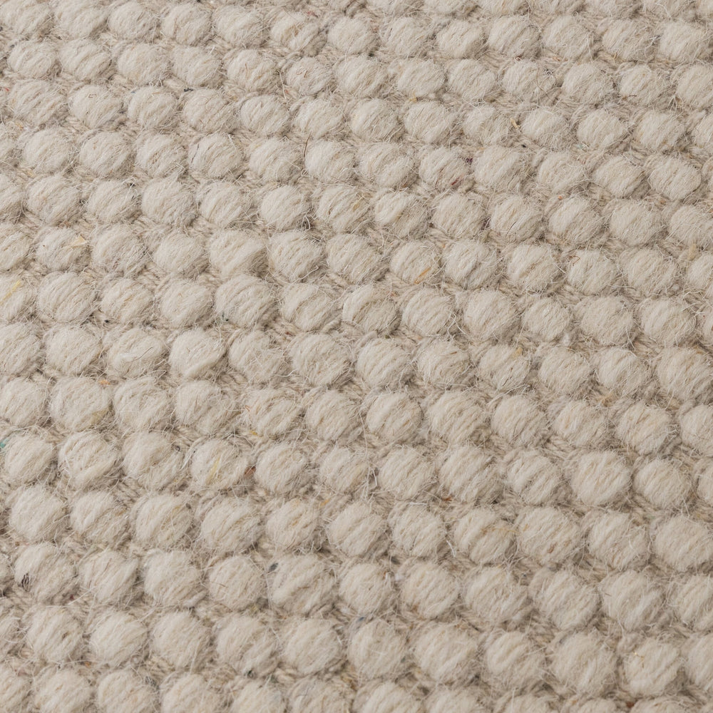 Round Wool Rug - Bliss Cream