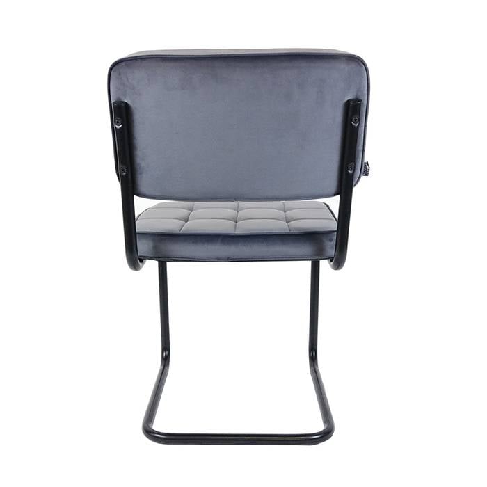 Velvet chair - Ivy Anthracite