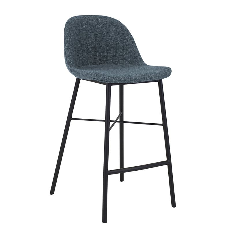 Bar stool - Jade Blue
