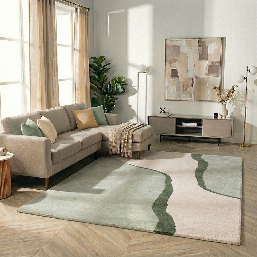 Wool Rug – Vienna Green