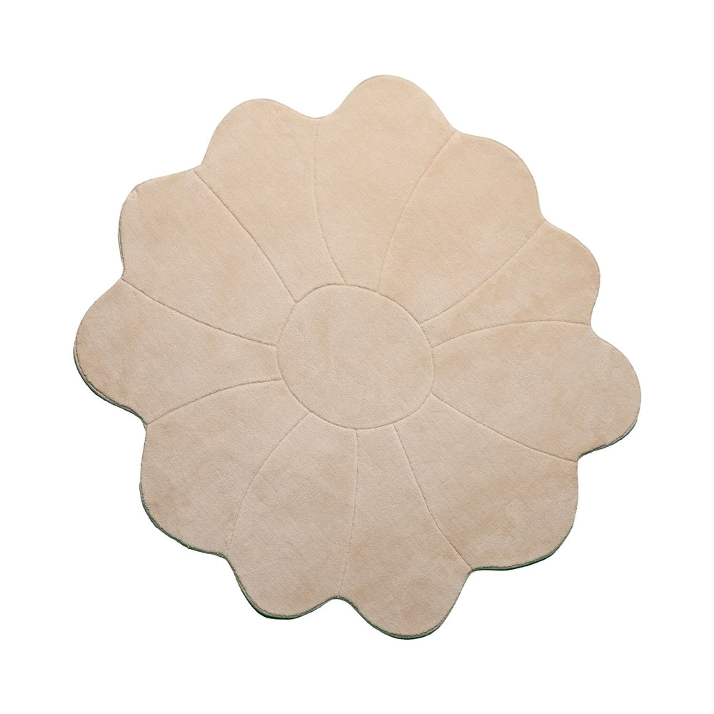Washable children's rug - Coco Flower Beige