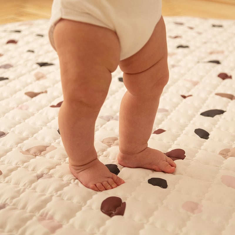Baby play mat round - Noa Confetti Multicolor