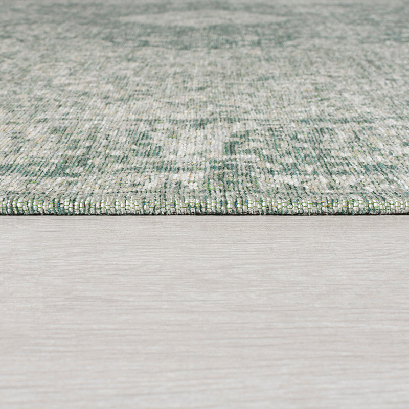 Oriental floor rug - Mannito Antique Green