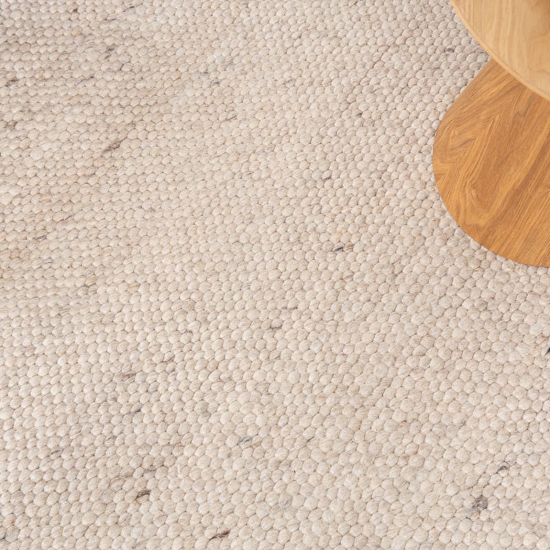 Wool Rug - Feline White/Blended