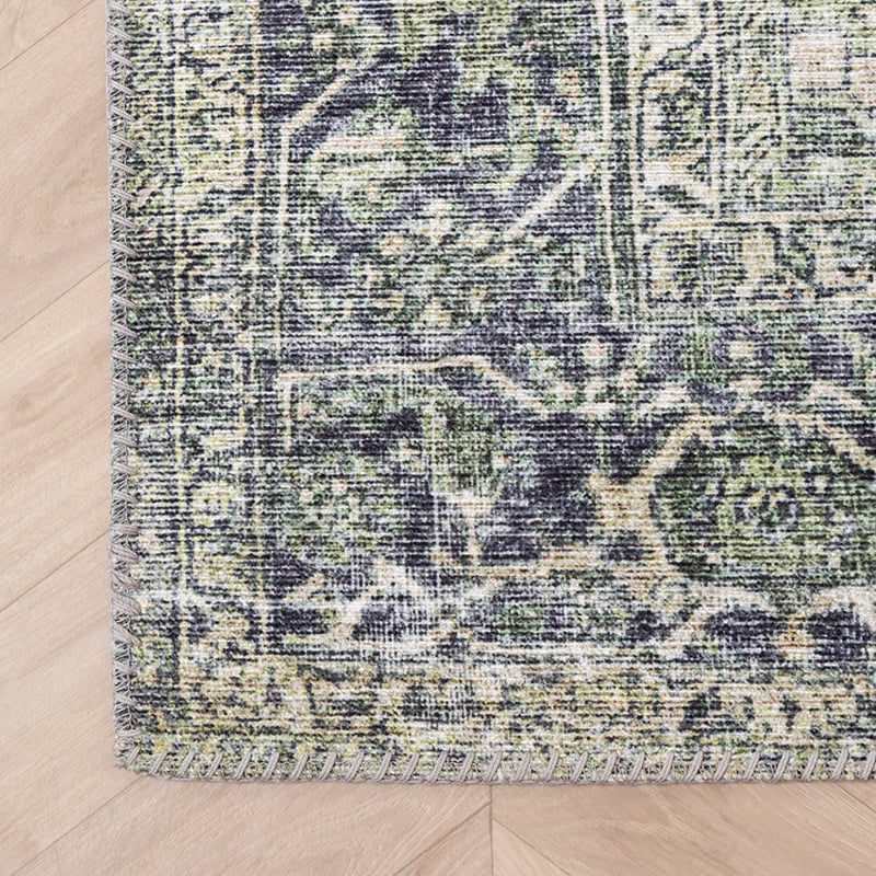 Vintage Rug - Lugan Green