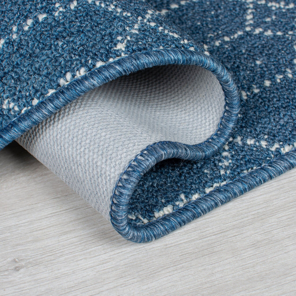 Washable runner - Argo Blue