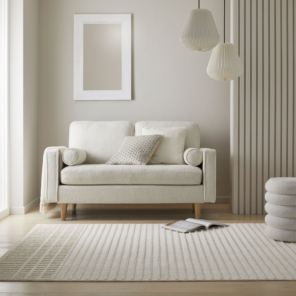 Washable floor rug - Elto Stripe Cream