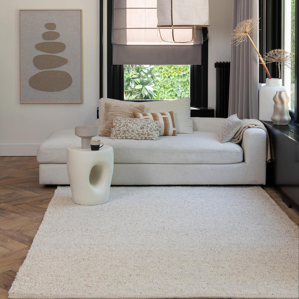 Wool Floor Rug - Bonita Beige 141