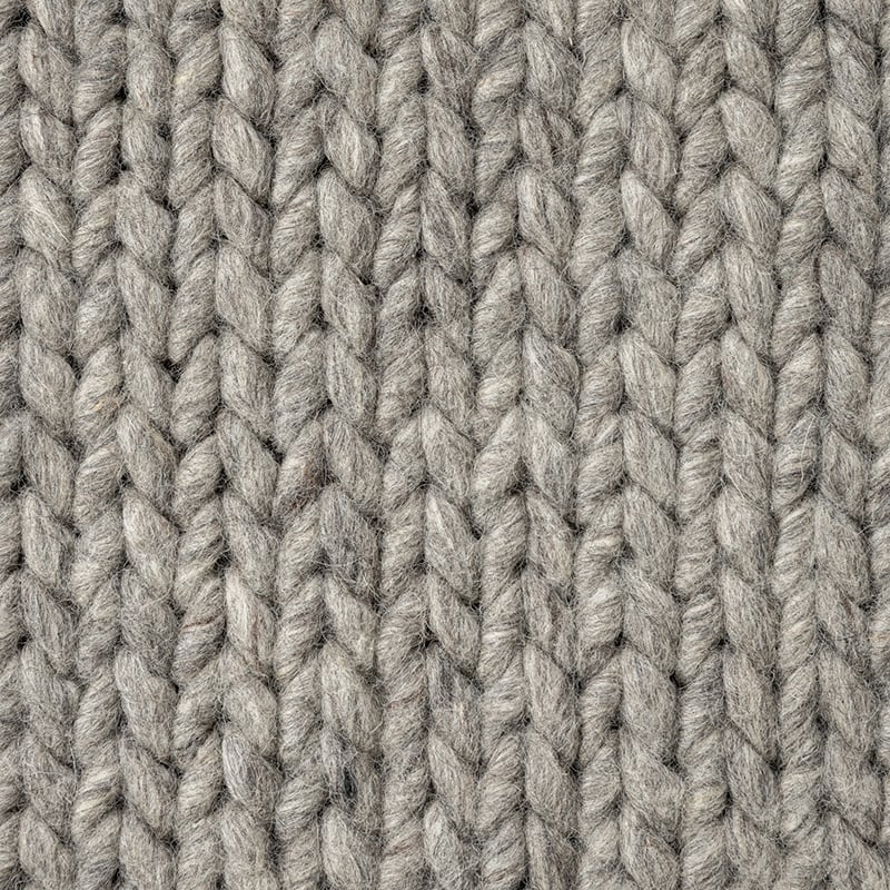 Wool Rug - Twist Grey