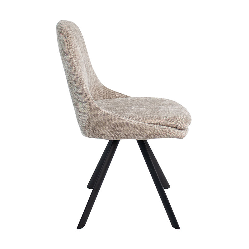 Dining chair - Lena Champagne