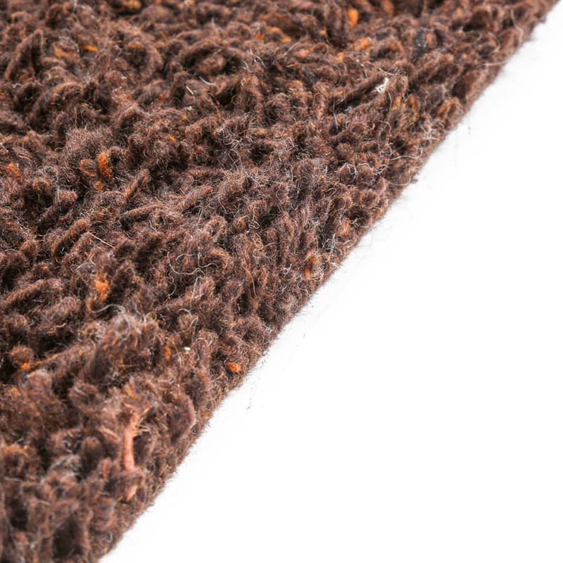 Wool rug - Berbero Lungo Brown 522