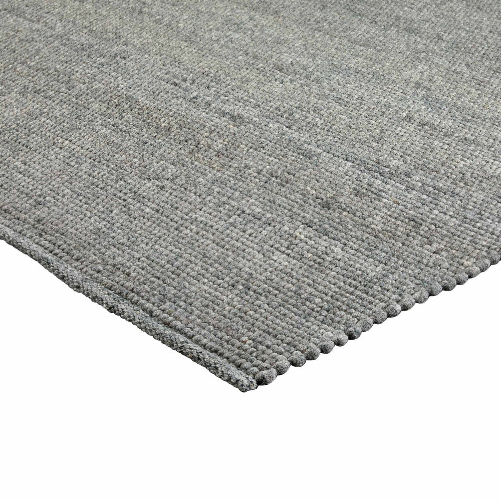 Wool floor rug - Valentino Grey 411