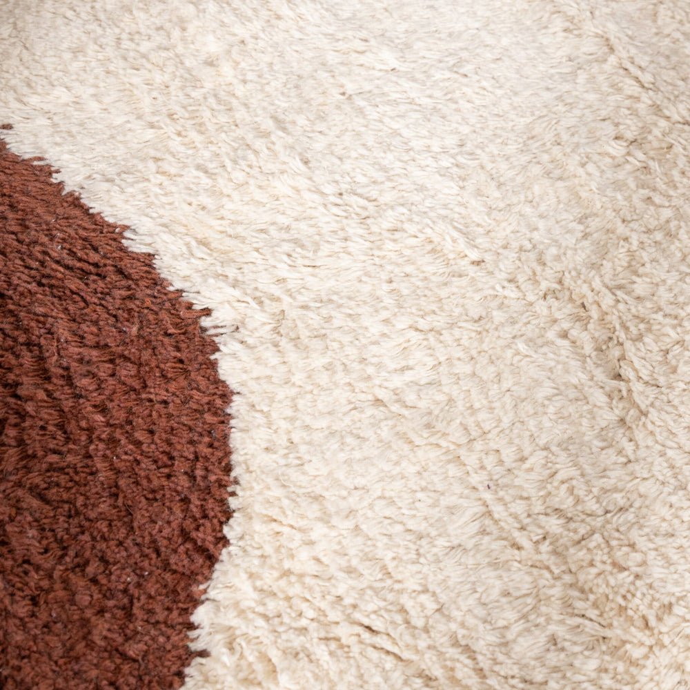 Washable Runner – Hazy Brown/Cream