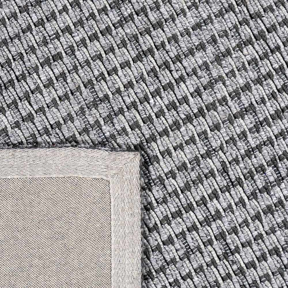 Flat woven floor rug - Henri Grey