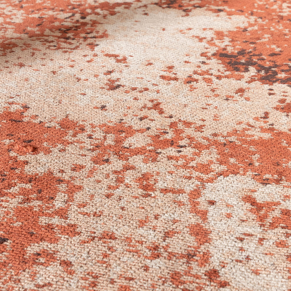 Abstract Rug – Candice Terracotta