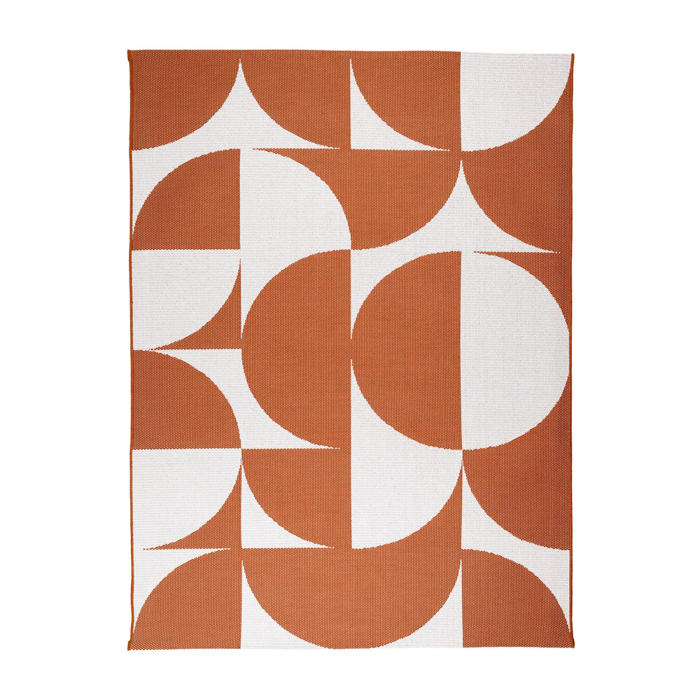 Outdoor Rug - Summer Shapes Terracotta