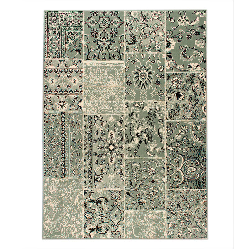 Vintage Rug - Wonder Patchwork Green/Black
