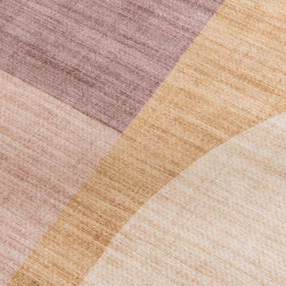 Abstract Outdoor Rug - Groovy Shapes Pastel