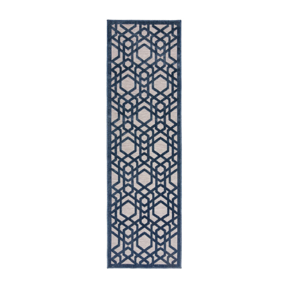 Balcony rug - Piatto Oro Blue