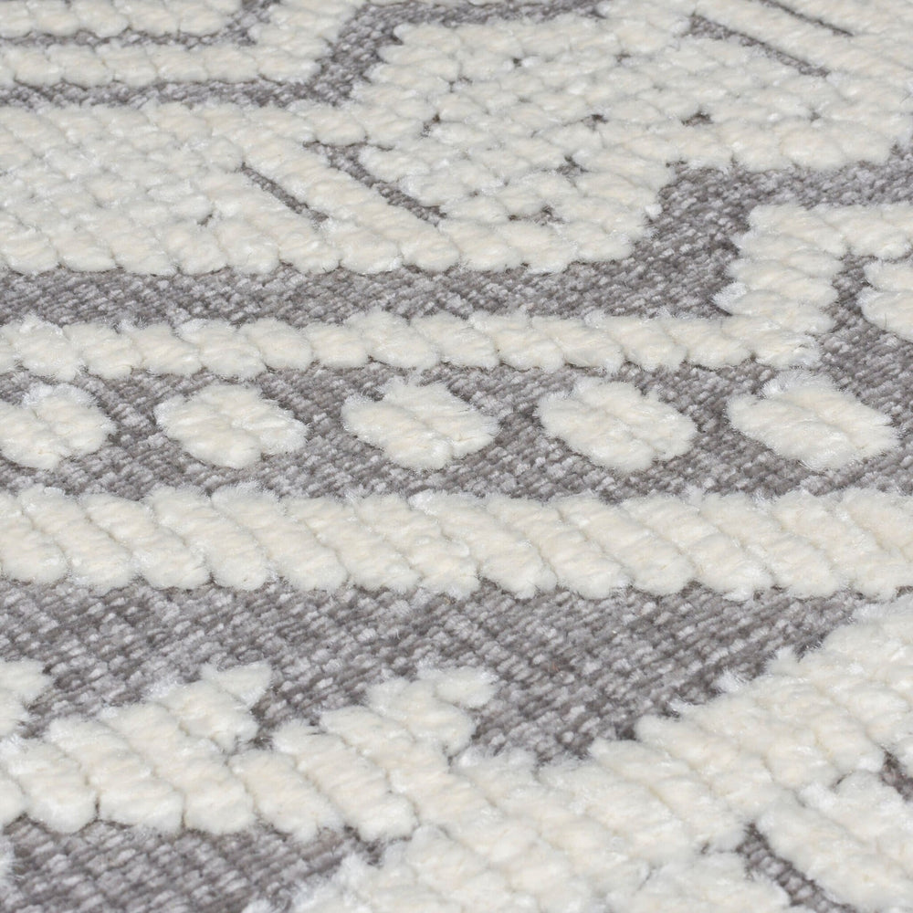 Washable floor rug - Galeo Jaipur Grey