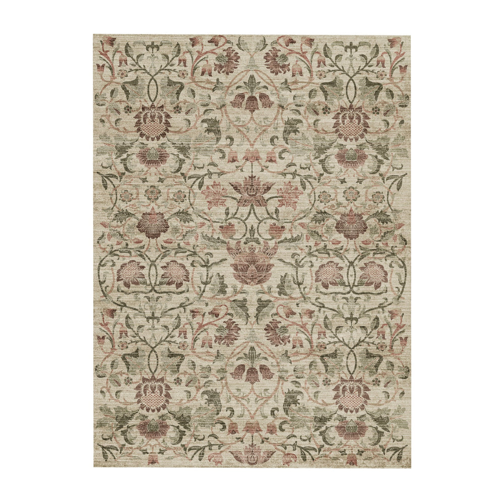Floral rug - Rosie Beige