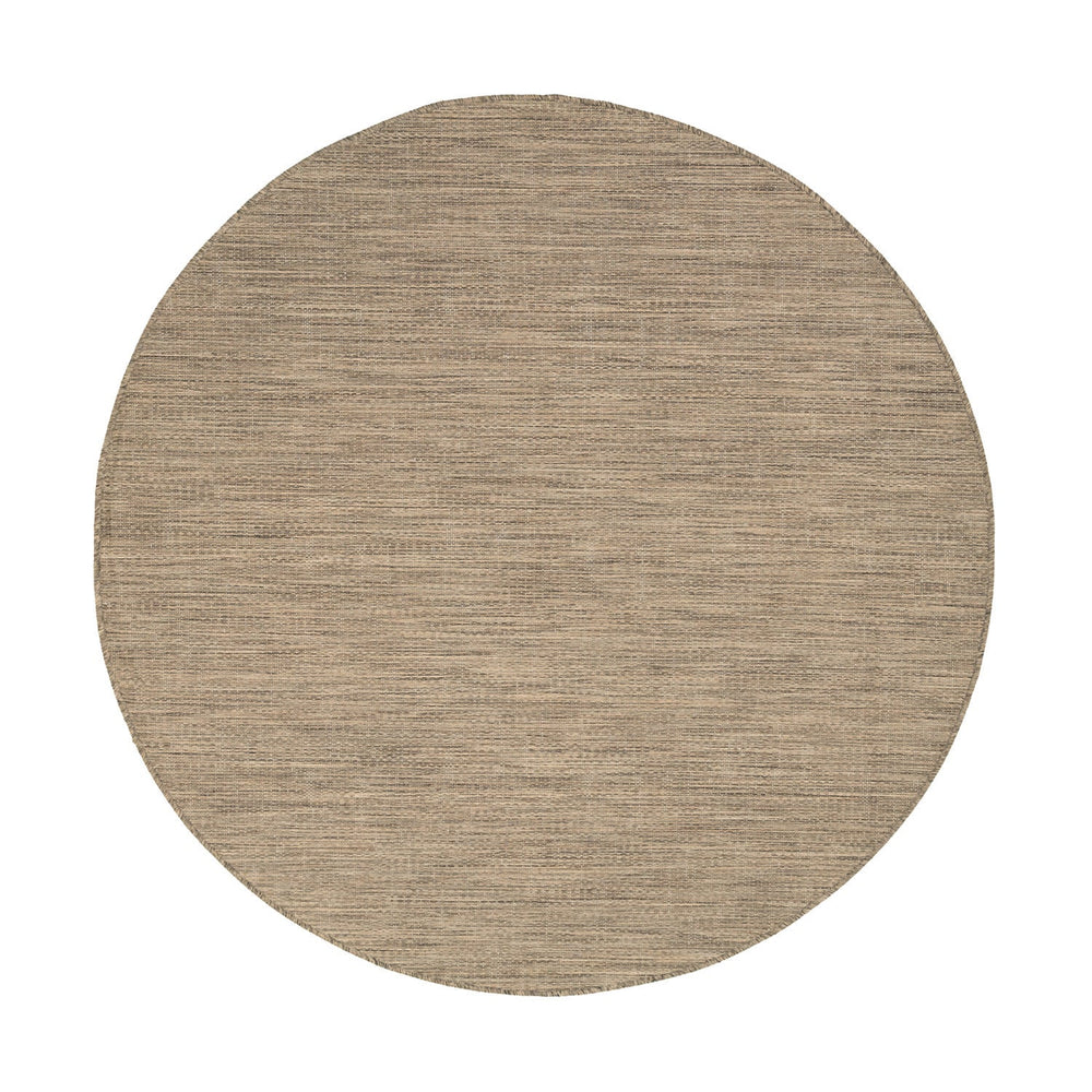 Round Outdoor Rug - Malta Melange Natural