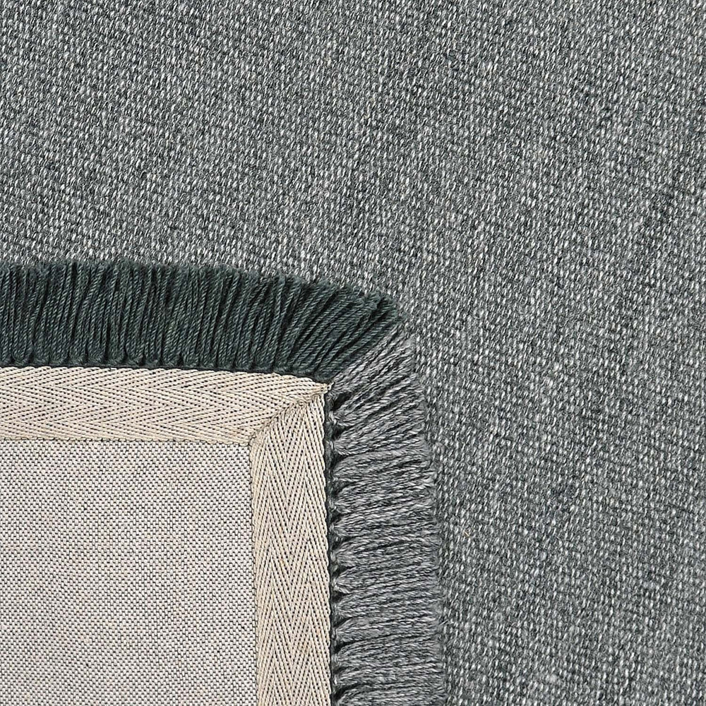Wool Floor Rug - Quentin Green