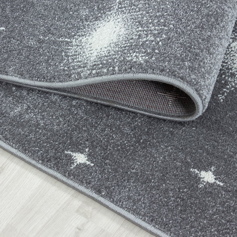 Round children's floor rug - Bambi Bear Pink