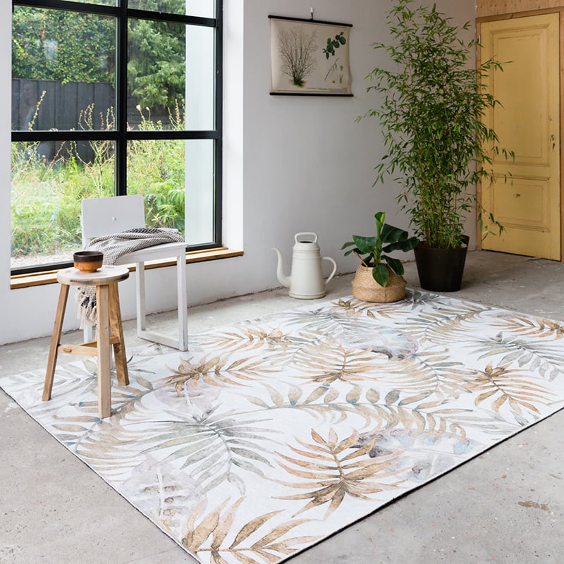 Botanical Rug - Palmier Leaves Nature