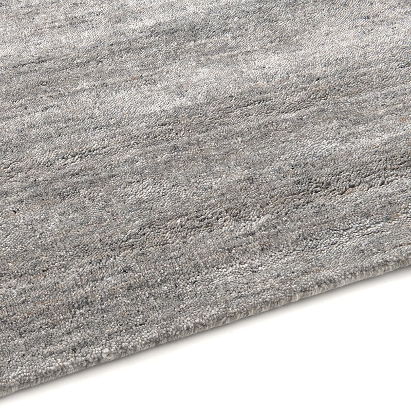 Wool floor rug to measure - New Berbero Gray 834