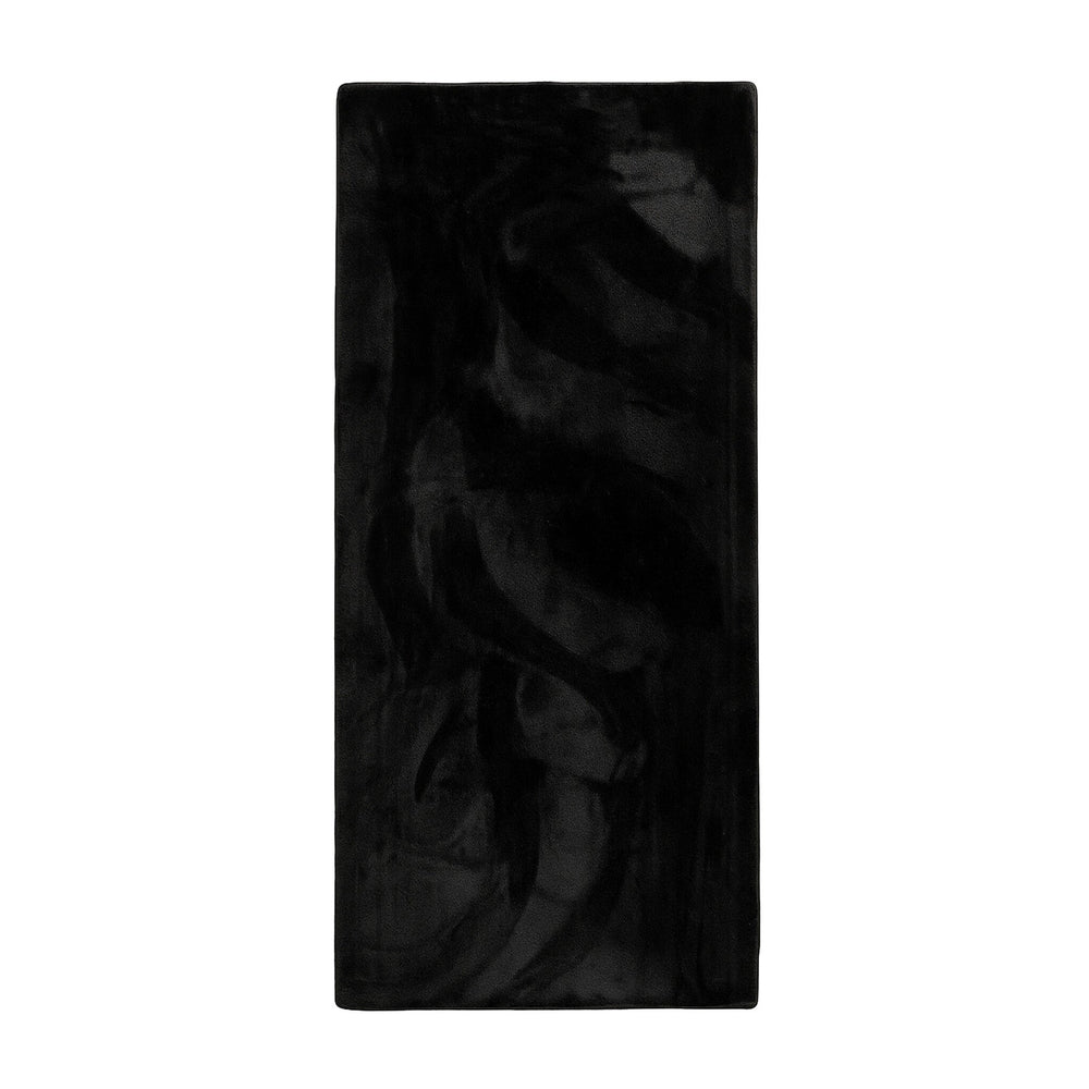 Soft Low-Pile Runner - Cozy Black