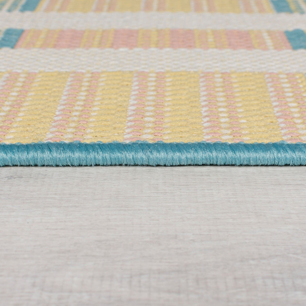 Balcony Rug - Villo Check Multicolor