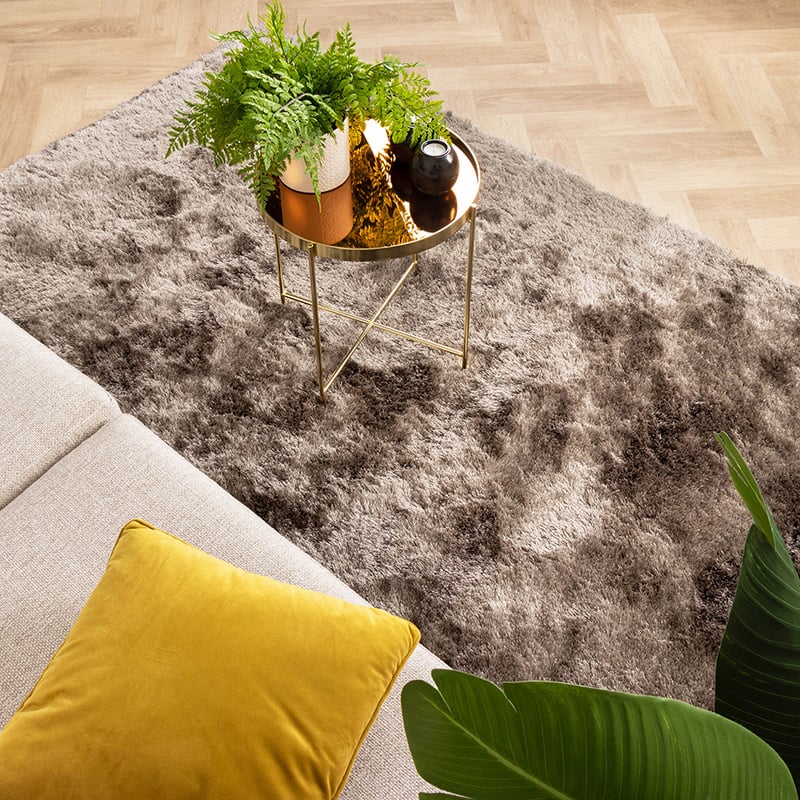 High Pile Rug - Glorious Silver/Grey